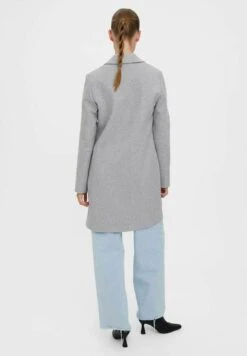 Vero Moda Mantel - Light Grey Melange -Vero Moda dd95dfbe20c741e68047287980916717