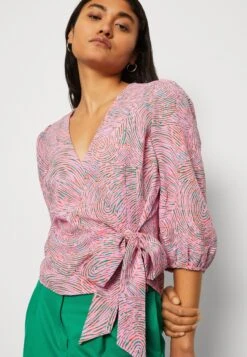 Vero Moda Vmpepper Aya Wrap - Blouse - Cyclamen/Pepper -Vero Moda e487beda014040bab9000fe2eaaa27fb