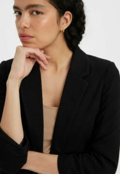 Vero Moda Halflange Jas - Black -Vero Moda e64e7e6a3a02417da188be7f46cec5c7