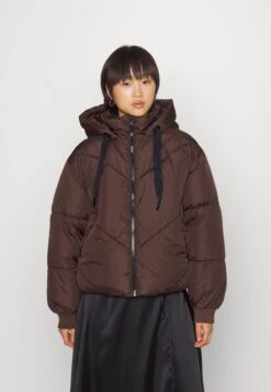 Vero Moda Petite Vmbeverly Jacket - Winterjas - Coffee Bean