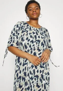 Vero Moda Curve Vmmenny Dress - Maxi-Jurk - Navy Blazer/Mette -Vero Moda ea0fba3b1d5641e596a51d0af17e3f88