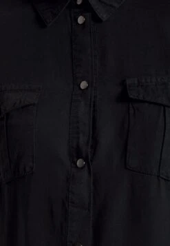 Vmmsilla Short Dress - Spijkerjurk - Black -Vero Moda ec361aaf41d144d58dc9c7f2c9fba204