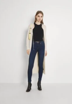 Vero Moda Vmtanya Piping - Jeans Skinny Fit - Dark Blue Denim -Vero Moda ece483b7f54941bcb0b3d3b901523069