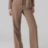 Vero Moda Sandy Hr Straight Noos - Broek - Brown Lentil