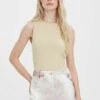 Vero Moda Ärmelloser - Body - White Pepper