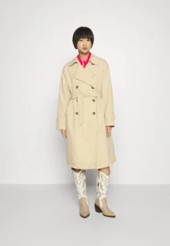 Vero Moda Petite Vmpernillemie Long- Trenchcoat - Irish Cream
