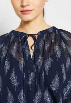 Vero Moda Vmsara 3/4 Sleeve Dress- Jurk - Navy -Vero Moda f2d0bdb6e7014dc2a1ff7221510feb3b