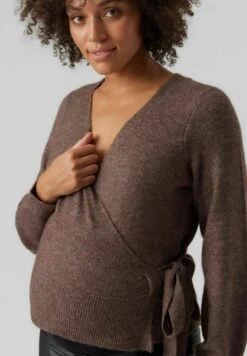 Vero Moda Umstands Vmmsimone - Vest - Coffee Bean -Vero Moda f35d57b42f814a7b9168b1b0aadaa5e9