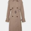 Vero Moda Tall Vmramonna - Trenchcoat - Silver Mink