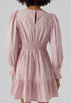 Vero Moda Vmlila Ls Short Wvn - Jurk - Cameo Pink -Vero Moda f52c0b9c808c48ad820a559d7c03e429