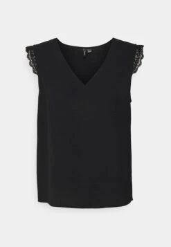 Vero Moda Vmnanna - T-Shirt Print - Black