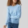 Vero Moda Vmdoffy O Neck Noos - Trui - Little Boy Blue