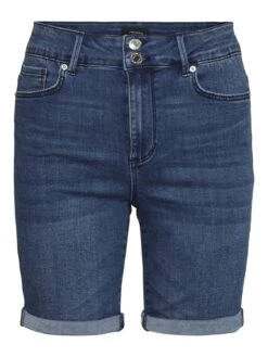 Vero Moda Vmsophia- Jeansshort - Dark Blue Denim