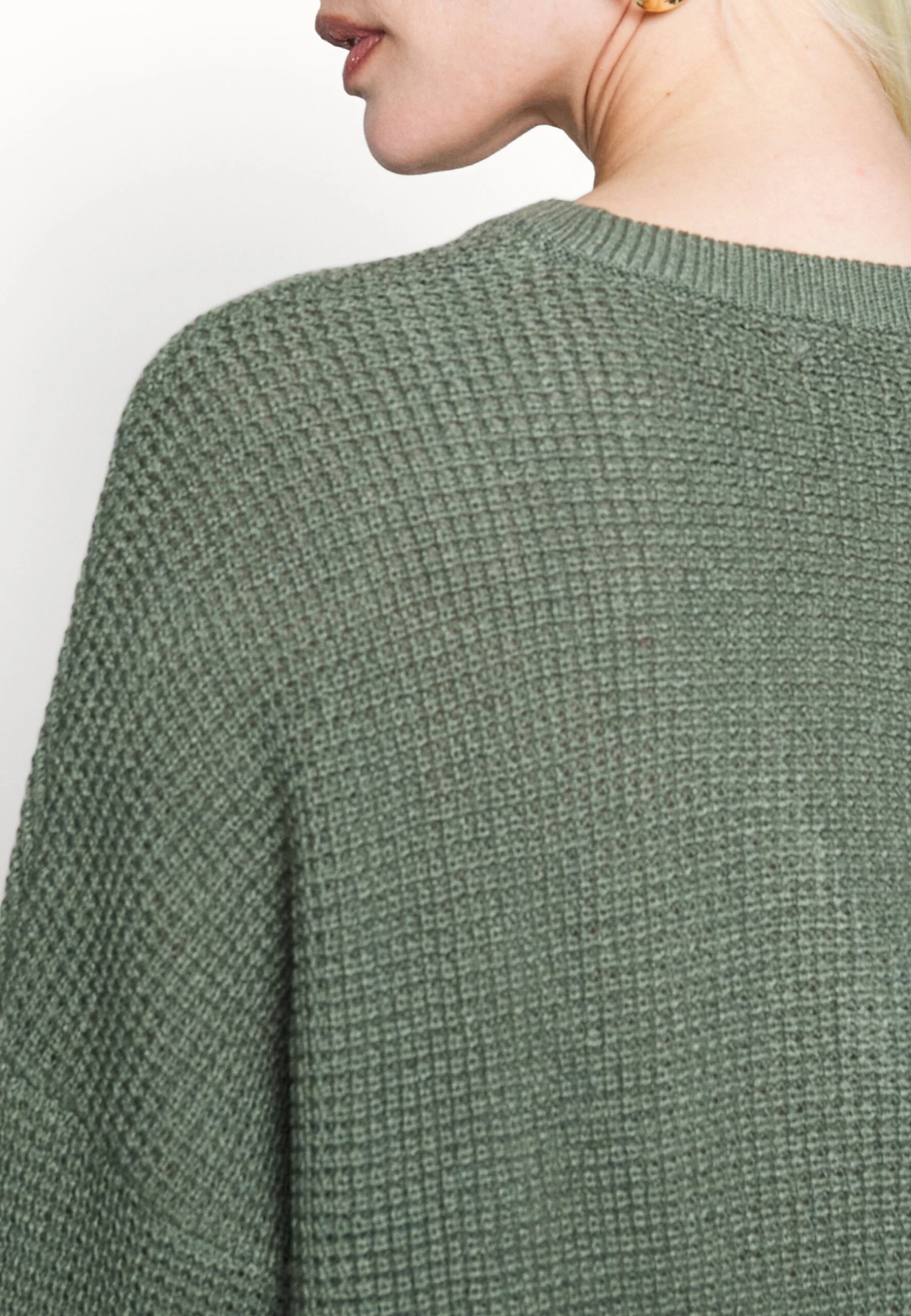 Vero Moda Tall Vmleanna V Neck Long - Trui - Laurel Wreath 6 Vero Moda Tall Vmleanna V Neck Long - Trui - Laurel Wreath - Afbeelding 6