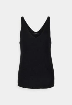 Vero Moda Tall Vmnewlex Sun - Top - Black -Vero Moda fe70416923e04997be79fc83314adc08